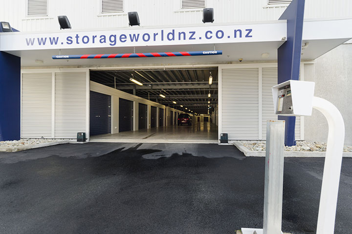 Storage World entrance